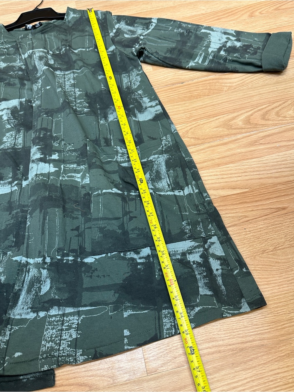 XXL Italy made Green Draped Open Cardigan size S-XL - Picture 8 of 8